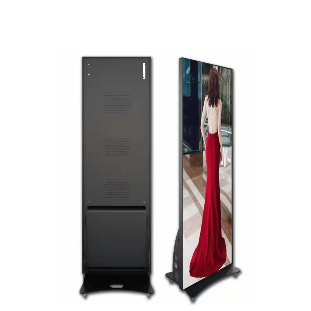 Advertising Player LED Screen P1.2-2.5 High Fresh Portable Smart Advertising Player led screen Indoor 640*1920mm LED Poster Display